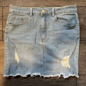 Jean skirt